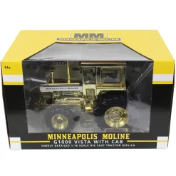 Set of 4 Chrome Units ~ 1/16 High Detail Minneapolis Moline G1000 Vista with Cab