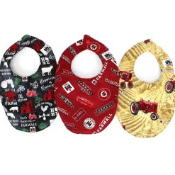 Set of 3 IH Farmall Cotton Bibs