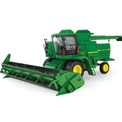 Set of 2 Versions ~ 1/16 John Deere 7720 Turbo & Titan II Combines, ERTL Prestige Select #4