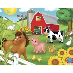 SING-A-LONG Sound 24pc Floor Puzzle "Old McDonald"