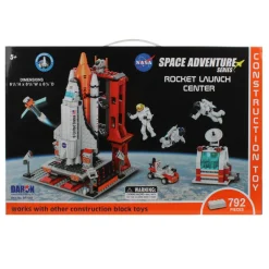 Space Adventure Rocket Launch Center 792 Piece Construction Toy