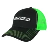 Steiger Logo Black & Green Mesh Back Cap