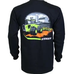 Steiger Panther PTA 325 Adult Black Long Sleeve Shirt