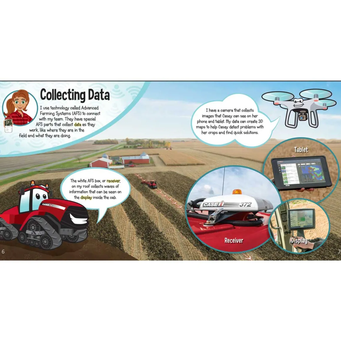 Tech on the Farm with Casey & Friends Hardcover Book