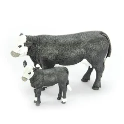 1/20th Black Baldy Cow and Calf by Big Country Toys
