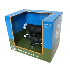1/20th Black Baldy Cow and Calf by Big Country Toys