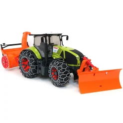 1/16th Claas Axion 950 Tractor w/ Snow Blower, Tire Chains & Snow Plow