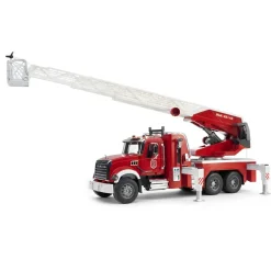 1/16th Mack Granite Fire Engine w/ Extendable Ladder & Hard Hat by Bruder