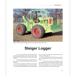 The Green Steiger Tractor Story 206 Page Book by Peter D. Simpson