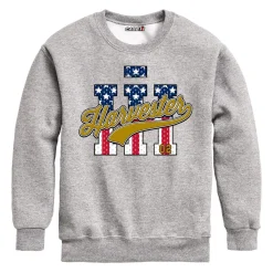 Toddler International Harvester Patriotic Crew Neck Fleece Sweatshirt