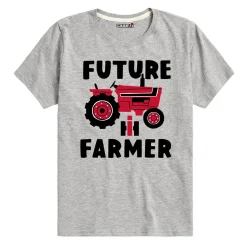Toddler International Harvester Future Farmer Gray Short Sleeve T-Shirt