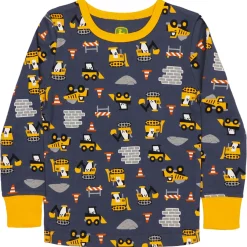 Toddler John Deere Construction Equipment Long Sleeve Pajama Set