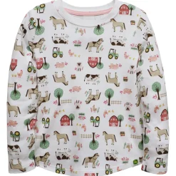 Toddler John Deere Farm Animals Longsleeve Shirt