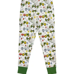Toddler John Deere Farm Time White Long Sleeve Pajama Set