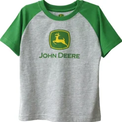 Toddler John Deere Gray & Green Trademark T-Shirt