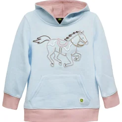 Toddler John Deere Horse Fleece Hooded Sweatshirt