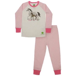 Toddler John Deere Mama & Foal Polka Dots Pajama Set