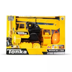 Tonka Steel Classics Crane with Wrecking Ball