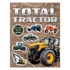 Total Tractor Sticker Encyclopedia Paperback Book