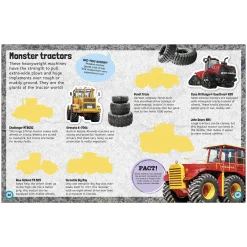 Total Tractor Sticker Encyclopedia Paperback Book