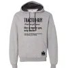Tractor Guy IH Grey Hooded Sweatshirt