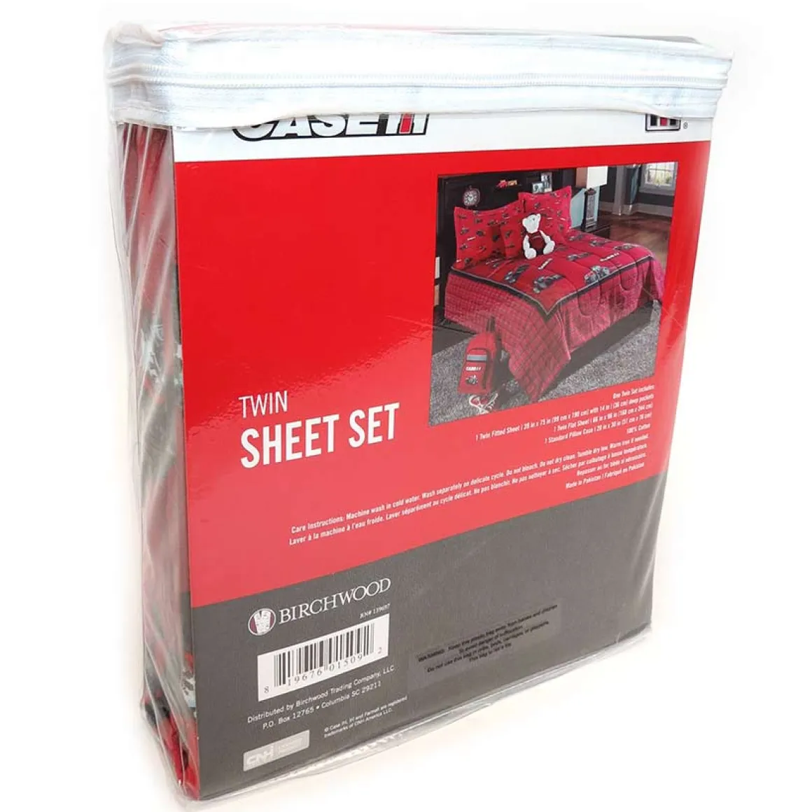 TWIN Size Case IH Sheet Set