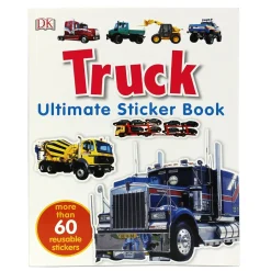 Ultimate Truck Sticker Book with 60 Reusable Stickers