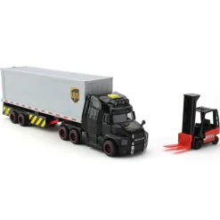 UPS Mack Truck & Trailer with Forklift & Accessories