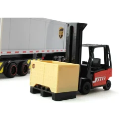 UPS Mack Truck & Trailer with Forklift & Accessories