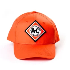 Vintage Allis Chalmers Logo Solid Orange Hat