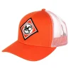 Vintage Allis Chalmers Logo White Mesh Back Hat