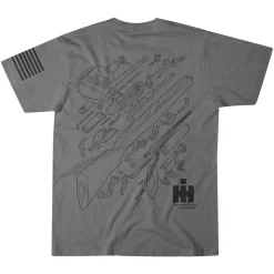 Vintage International Harvester Defense Division Exploded M1 Rifle Tee Shirt