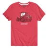 Youth Case IH Steiger Drawing Heather Red Short Sleeve T-Shirt
