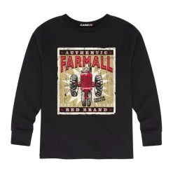 Youth Farmall Farmer Tested Long Sleeve Shirt