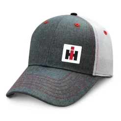 Youth IH Woven Washed Mesh Back Snap Hat