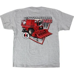 Youth International 1460 Combine Gray Short Sleeve T-Shirt