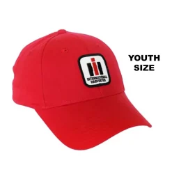YOUTH International Harvester Logo Red Cap