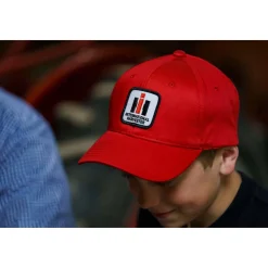 YOUTH International Harvester Logo Red Cap