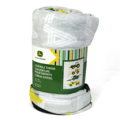 YOUTH John Deere Logo 50in x 60in Throw Blanket