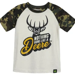 Youth John Deere Nothing Runs Like a Deere Camo Short Sleeve T-Shirt