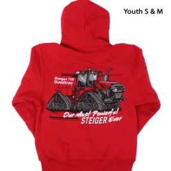 Youth Steiger 715 Quadtrac Hooded Sweatshirt
