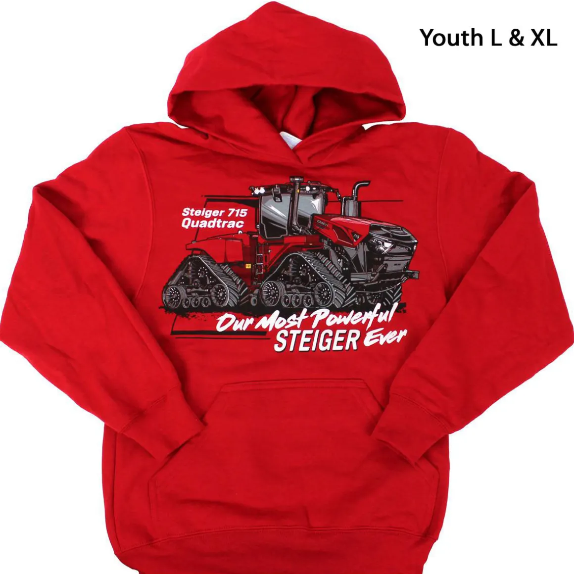 Youth Steiger 715 Quadtrac Hooded Sweatshirt
